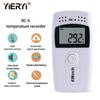 Yieryi RC-4 Temperature Recorder With USB Data Transfer Over-limit Alarm External Probe 16,000 Data Storage Capacity