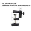 360degree Desktop Base Cantilever Light Fixture Mic Stand Clip