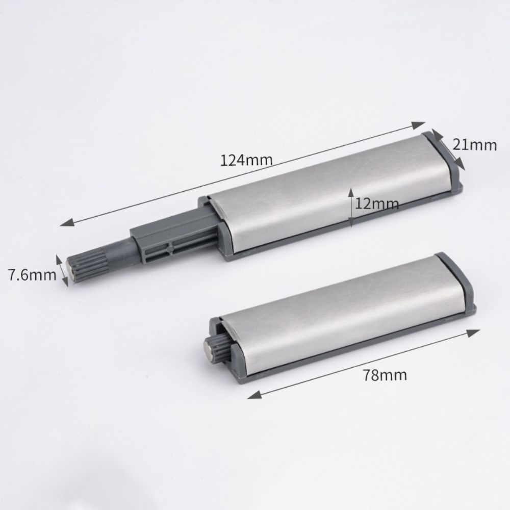 10 шт. высококачественный тихий доводчик из нержавеющей стали для ящиков, мягкий магнитный дверной упор для шкафа