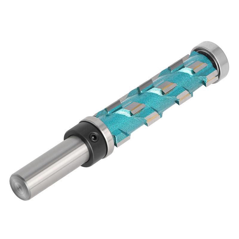 12 мм 1/2 дюйма, хвостовик, заподлицо, цельный твердосплавный спиральный верхний подшипник, фреза с ЧПУ, концевая фреза с обжатием, фреза по дереву, фреза по дереву