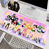 Pink Mousepad Rubber Office Deskmat Gamer Keyboard Protect Mat Ssailor Moons Hd Printing Computer Mousepads Japan Anime Carpet
