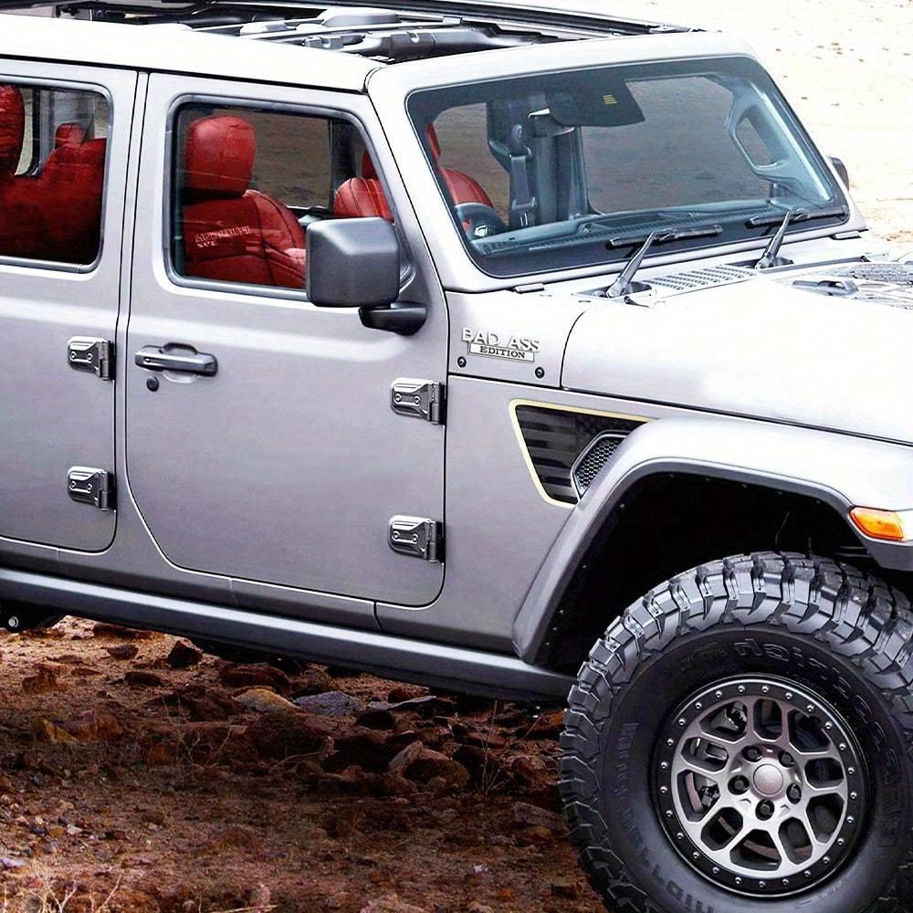 1PC Car 3D Emblem Sticker Badge Decal Auto Accessories for Tailgate Front Grille Hood Trunk Car Replacement Compatible with Motorcycle SUV Truck