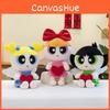 Girls Powerpuff Blossom Bubbles Cute Plush Doll Playroom And Decor Bedroom
