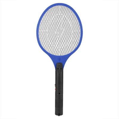 Беспроводная перезаряжаемая электрическая мухобойка для уничтожения комаров и насекомых, ракетка-убийца насекомых, синяя