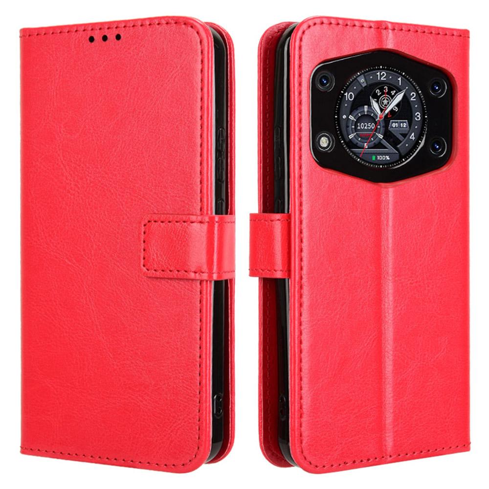 Для Cubot A30 Чехол Текстура Crazy Horse Искусственная Кожа Чехол-кошелек для телефона