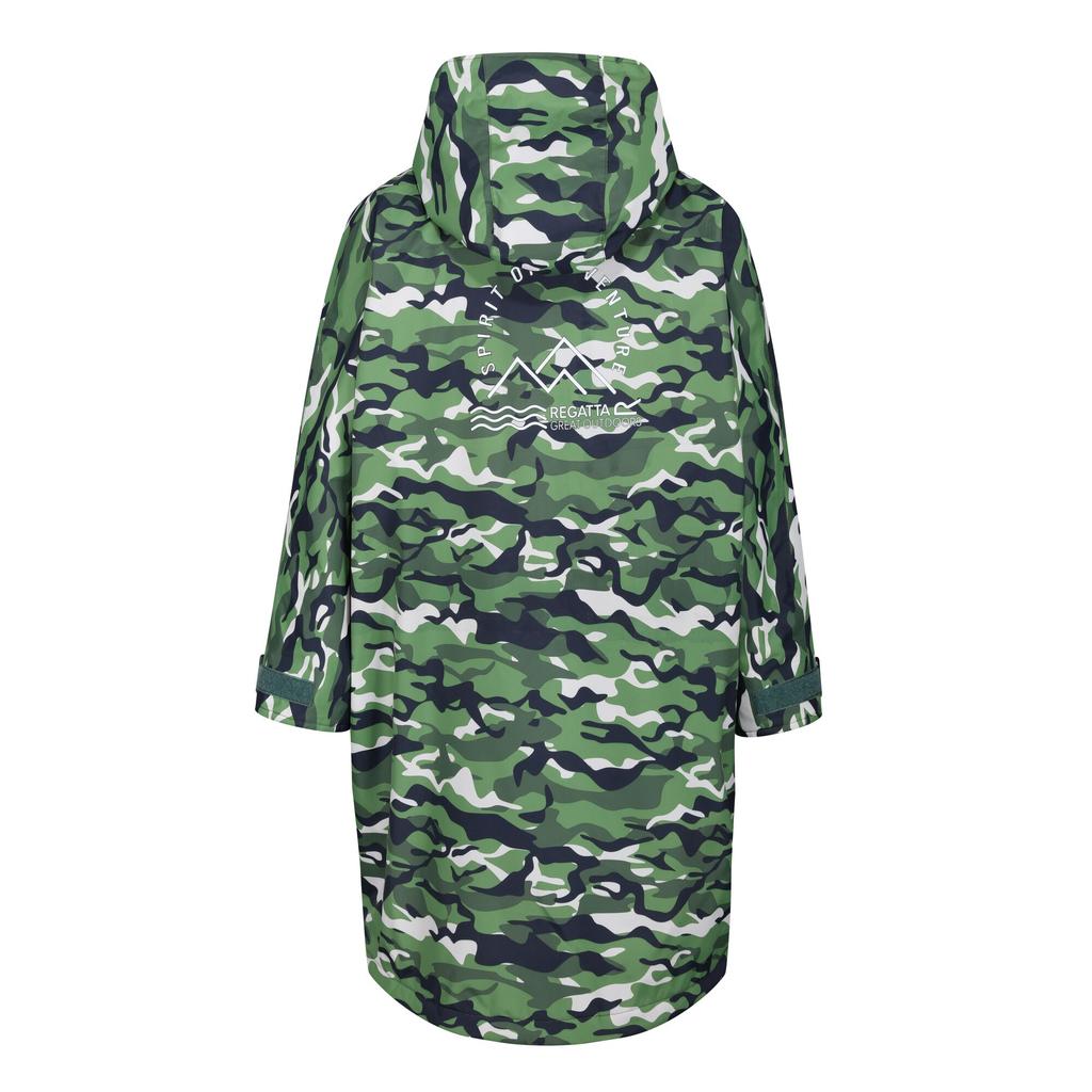 Regatta Childrens/Kids Camouflage Waterproof Changing Robe