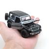 (Упакованный) Игрушечный автомобиль Jeep Wrangler Четырехдверный Внедорожник, Масштаб 1/36, С механизмом обратного хода, Литой Металл, Игрушка для Мальчика, Мощный Механизм Обратного Хода.