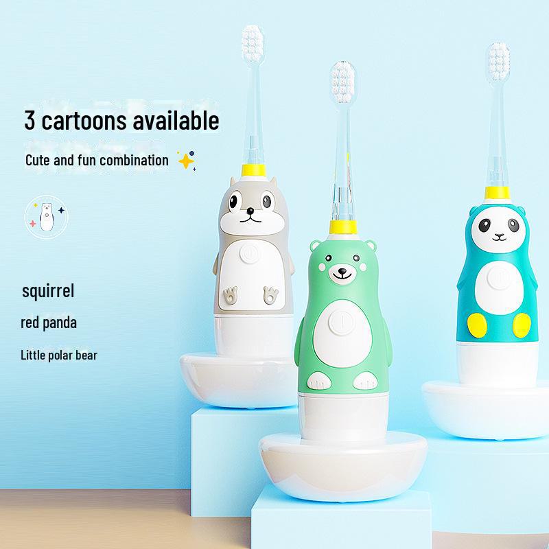 Электрическая зубная щетка Beinuo Kids' Sonic — умная, перезаряжаемая, автоматическая