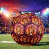 1pc Lion Galaxy Soccer Ball Size 5,Suitable for Practice Matches/Training, Ideal for Indoor and Outdoor Sports. C63067