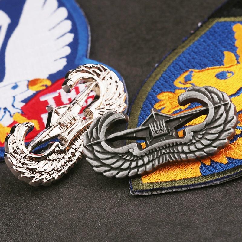Вторая мировая война Вторая мировая война Американский планер Металлический значок Значок Наплечный значок Памятный значок Летный значок Парашютный значок Тактический значок