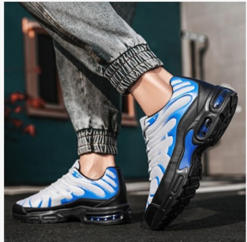 Large Size Casual Sports Breathable Lightweight Trendy Men's Shoes Comfortable Breathable Lace-Up Heighten Breathable Versatile