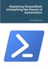 Книга Mastering PowerShell : Unleashing the Power of Automation