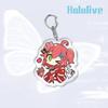 Аниме игры Hololive акриловый брелок металлическое кольцо автомобильная сумка украшение для ключей аксессуар подарок аниме подарки кулон