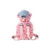 Acne Studios Face Logo Denim Backpack Women backpack Pink C10172-415