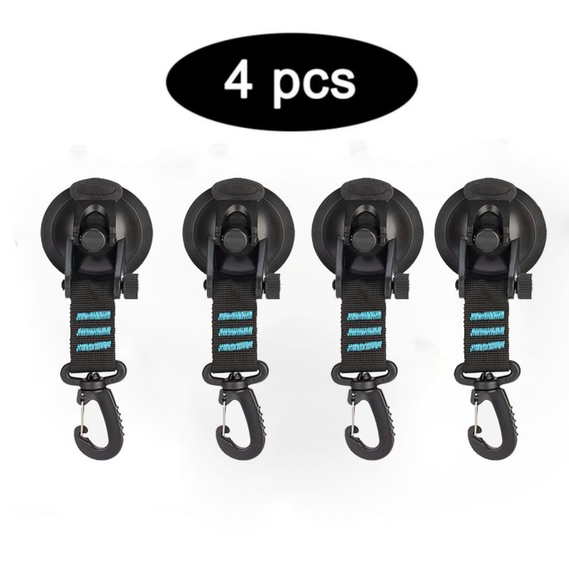 2/4 шт. Автомобильная палатка присоски для кемпинга на открытом воздухе веревка мощная присоска пряжка боковые тенты присоски для палатки крючок для крепления якоря