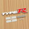 3d Metal Alloy Letters Type R WPIEHY5 Logo Car Front Grille Badge Emblem for Accord Civic Type R Auto Accessories