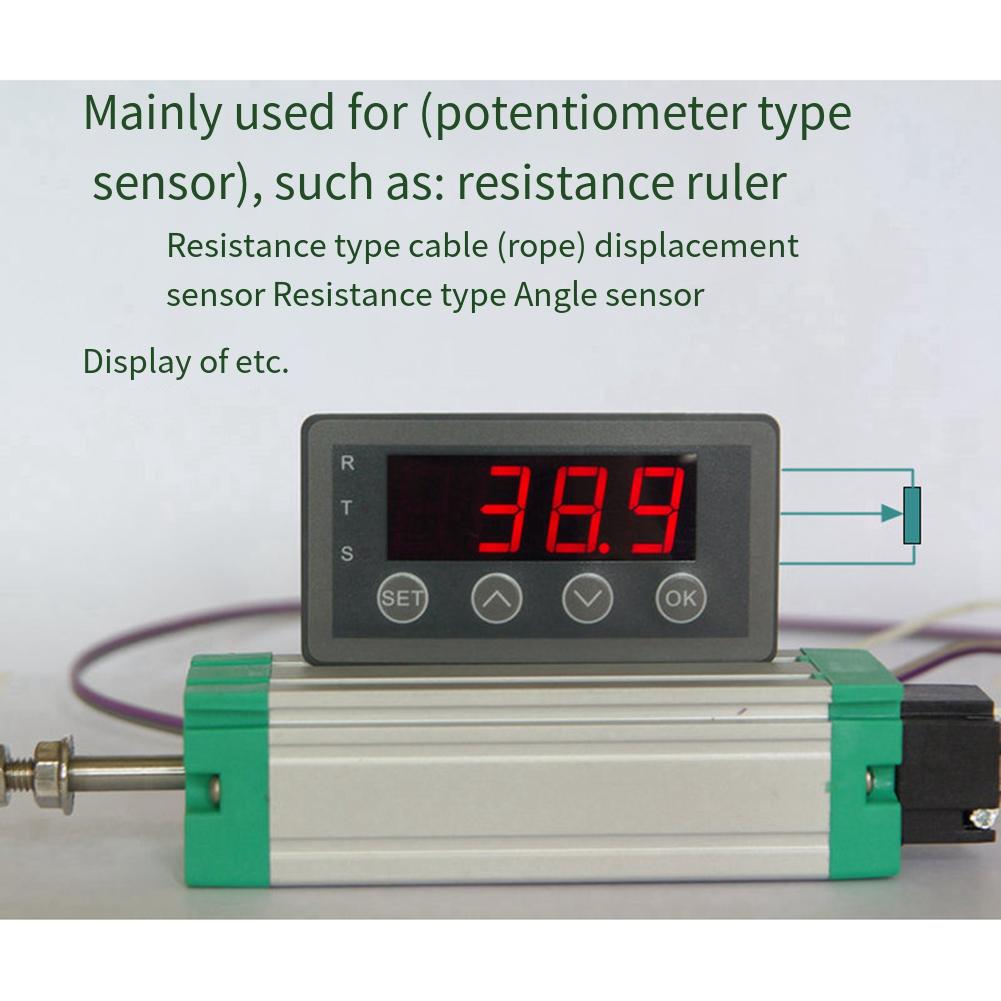 Digital Display Meter 0-10V 0-20MA 2-10V 4-20MA Analog Input Display Table Indicator Process Panel Meter Accessory In Stock