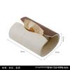Geometric Leather Tissue Box Abstract Irregular Desktop Storage Box Paper Towel Holder Toilet Napkin Holder Home Decoraction