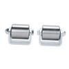 2pcs Weld On Trailer Rollers 2 Inch Chassis Protection Heavy Duty Steel Micro RV Skid Wheels