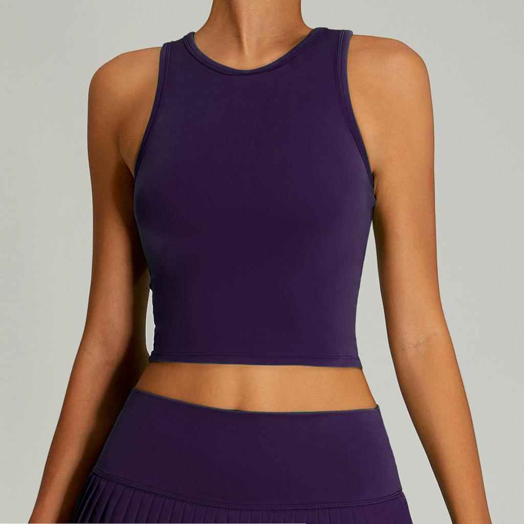 Новый коврик для обнаженной груди, плотная спина, женский жилет для йоги высокой прочности, топ для занятий спортом на открытом воздухе, топ для йоги