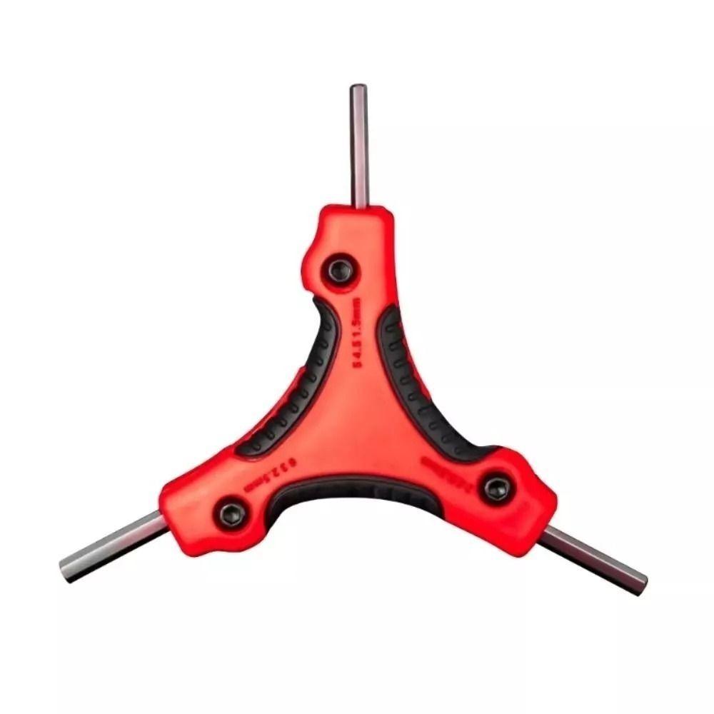 9 In 1 Combination Allen Wrench 1.5/2/2.5/3/4/4.5/5/5.5/6mm Trigeminal Key Set Hand Repair Tools