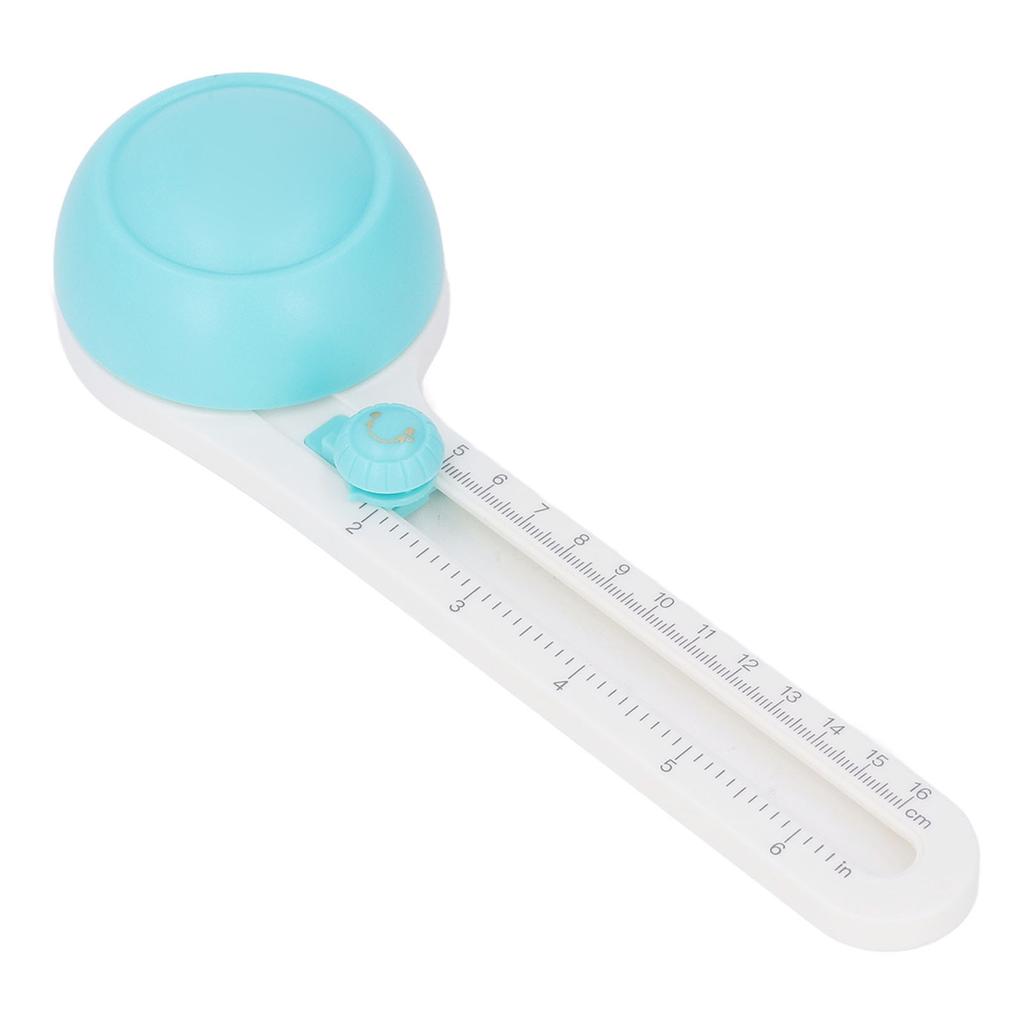 Circular Paper Cutter 360 Degree Rotation Clear Scale Slide Adjustment Anti Slip  Paper Trimme