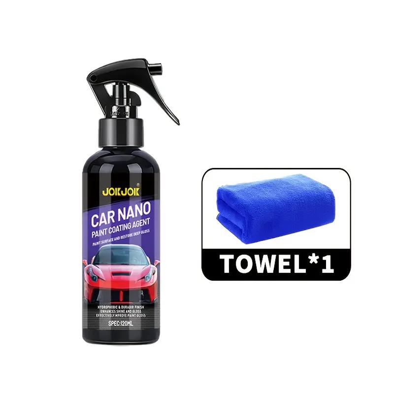 3-in-1 Car Ceramic Nano Coating Liquid Polish-Waterproof Layer and Paint Protection,Stylish Bottle Design,Ceramic-based Product