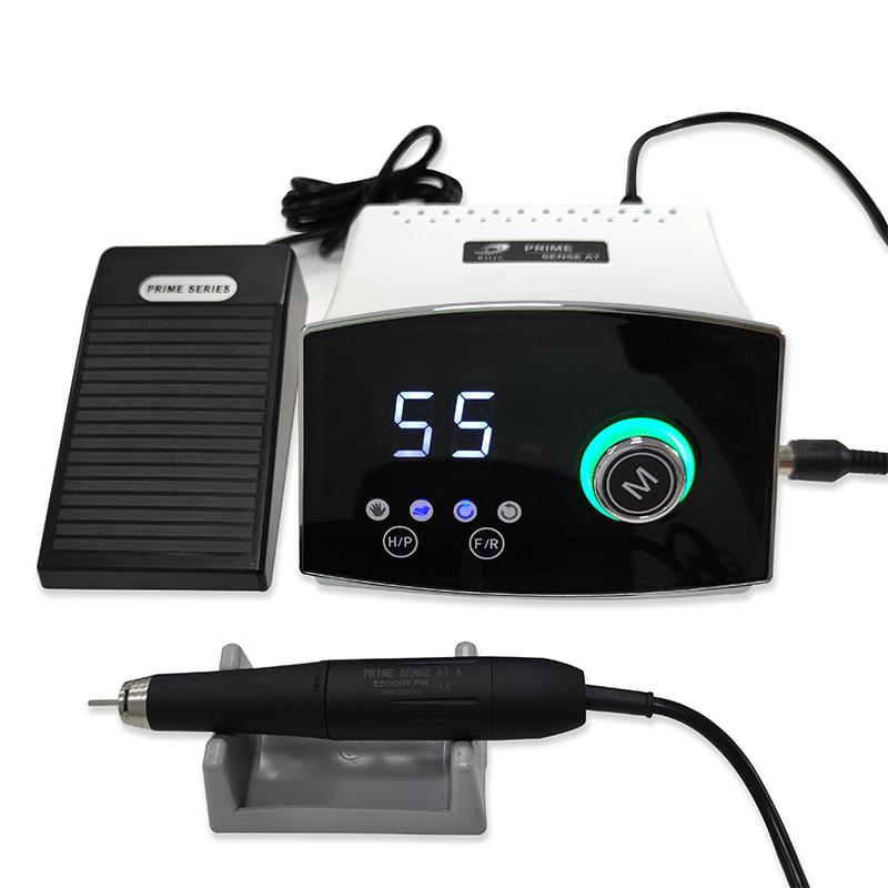 240W Dental Brushless Micromotor 55000RPM Speed Prime Sense A7 Strong Micromotor BLDC Motor Nail Jewelry Polishing Equipment