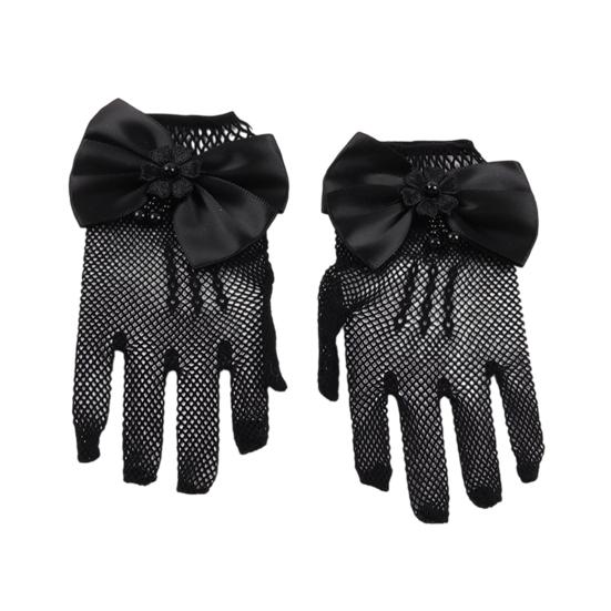 Короткие перчатки для маленьких девочек 45755 лет Чаепитие Свадьба