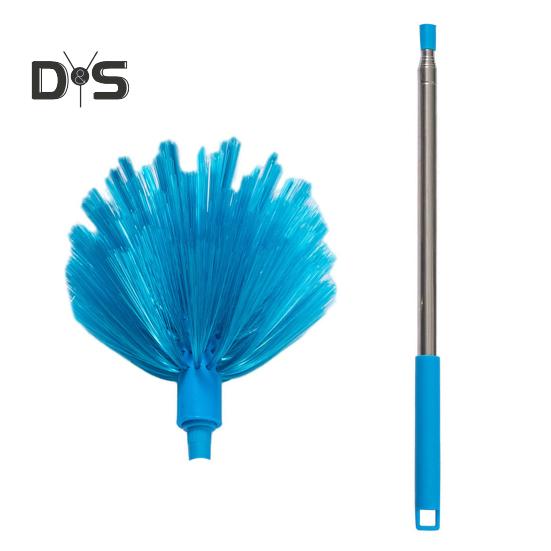 Пылесос с удлинителем Телескопический инструмент для уборки из нержавеющей стали Компактная многоцелевая щетка для уборки