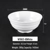 Белая melamine коммерческая миска для лапши