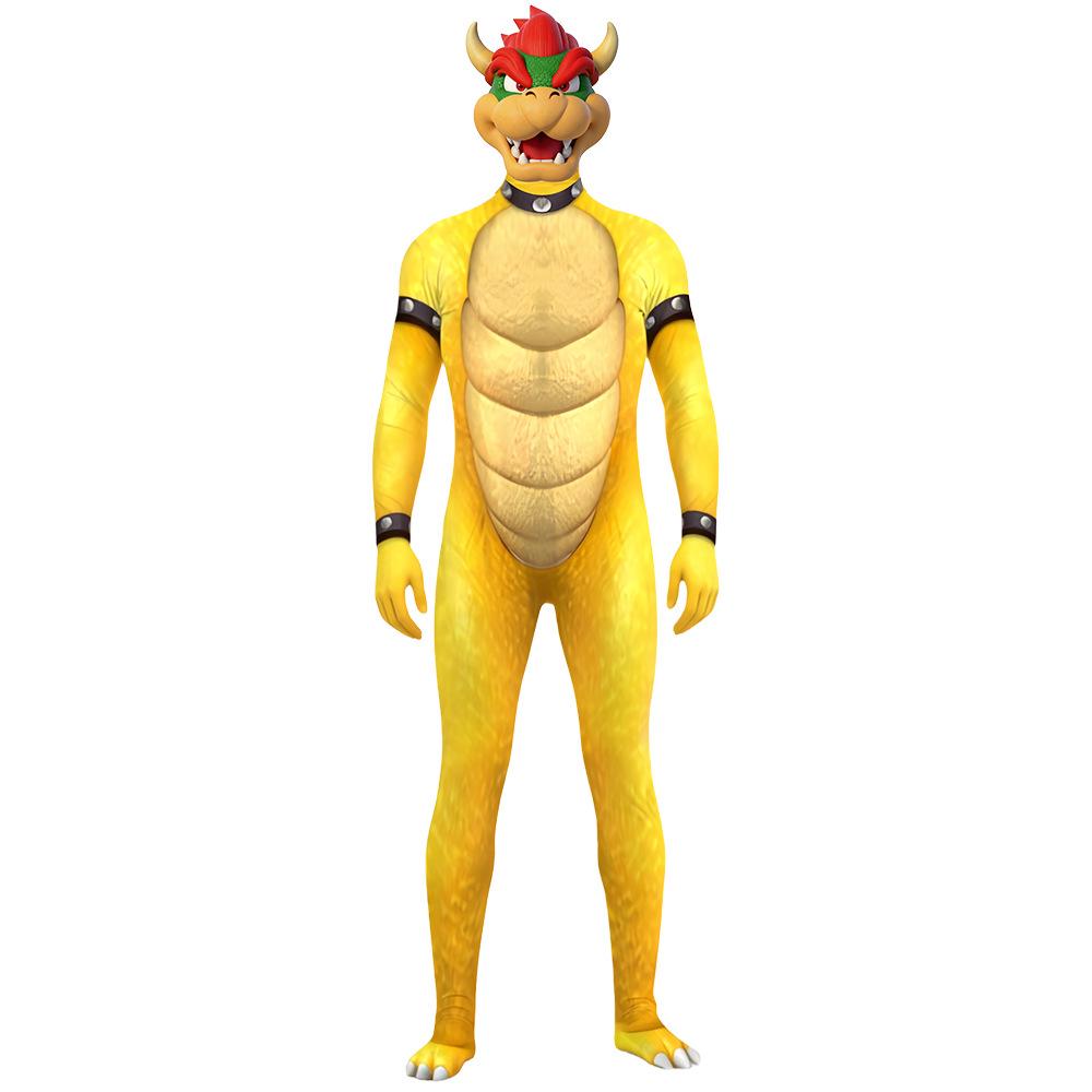 Костюм-комбинезон с 3D-печатью Super Mario для косплея на Хэллоуин - Унисекс для взрослых и детей