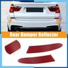 Задний отражатель, стоп-сигнал, указатель поворота для BMW X3 F25 2011 2012 2013 2014, светоотражающие полосы 63147217315 63147217316