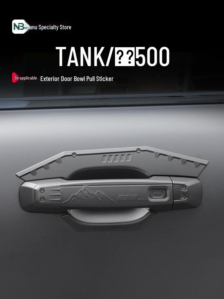 Tank 500 Hi4t/z Car Door Handle Bowl Decorative Anti-scratch Sticker