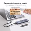 Ugreen Корпус для SSD M.2 NVMe/SATA Dual Protocol CM559