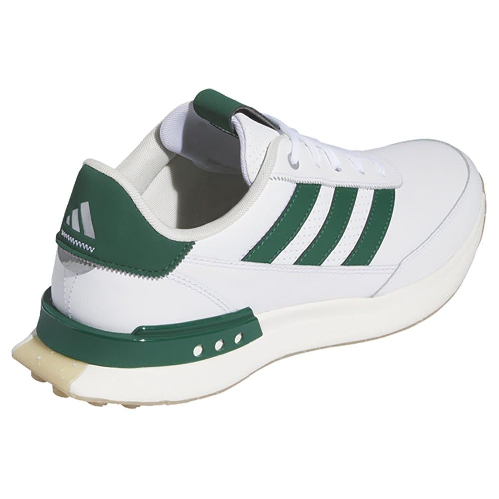 Кроссовки для гольфа S2G SL из кожи 24 см 2E [Adidas Golf] мужские белые/зеленые/резиновые 26.0