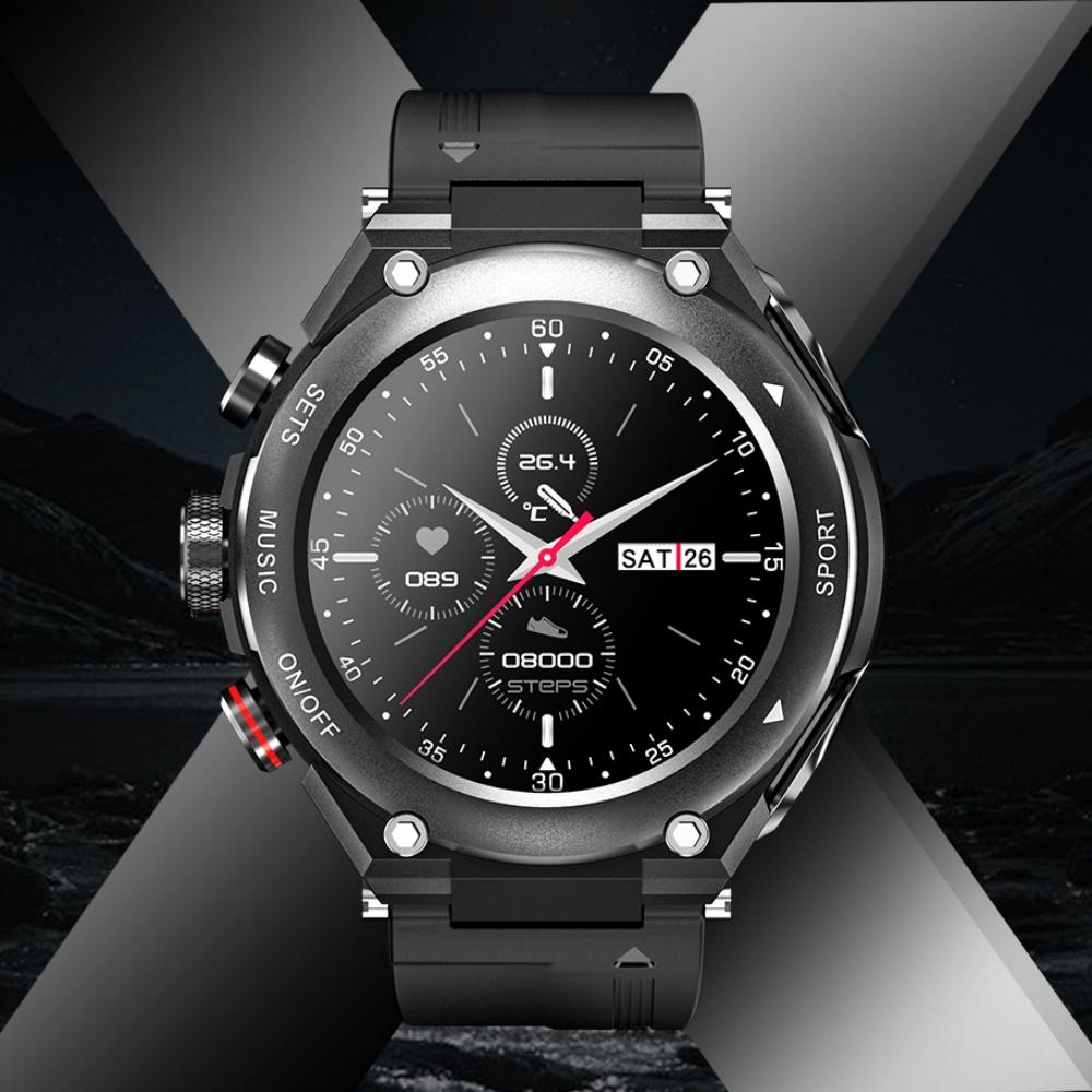 Rainbuvvy T92 Earbud Smartwatch 1.28inch IPS Full Touch 128MB RAM 470mAh BT5.0 TWS IP67 Водонепроницаемый Запись Локальная Музыка Беспроводной Смарт Браслет