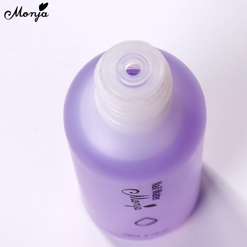 monja 58 мл жидкость для очистки ногтей, жидкость для снятия лака, УФ-гель, удаление липкого слоя, улучшение кончиков ногтей, блестящий эффект, инструмент для дизайна маникюра
