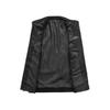 Stand collar leather jacket for men, motorcycle jacket, autumn/winter new leather jacket, slim-fit, stylish men's wear