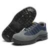 Labor Protection Shoes Men's Anti-Smashing and Anti-Penetration Wear-Resistant and Lightweight Breathable Casual Fashion Protection Safety Shoes