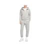 Мужская толстовка с капюшоном и молнией Sportswear Club Fleece Серая BV2646-063