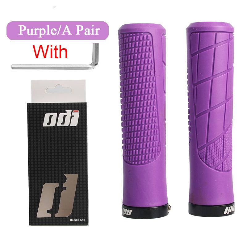 ODI Grip Silicone Bike Grips Ergonomic Mountain Bike Handlebar Cuff Soft Shockproof MTB Handle Cuffs Grips Bicycle Accessories