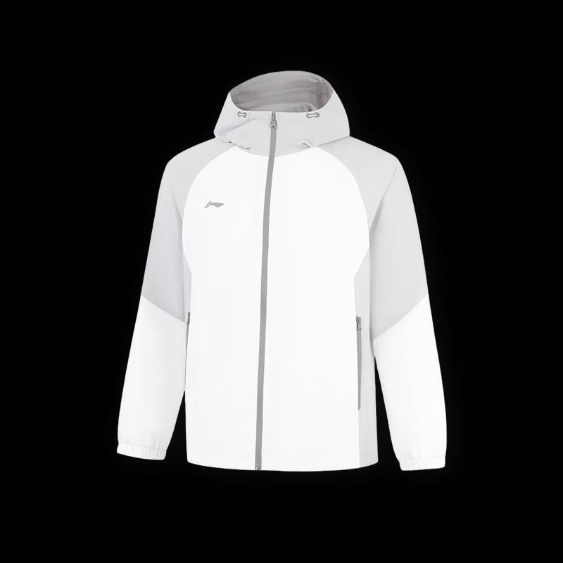 Li-Ning Мужская дышащая ветровка с капюшоном DW809