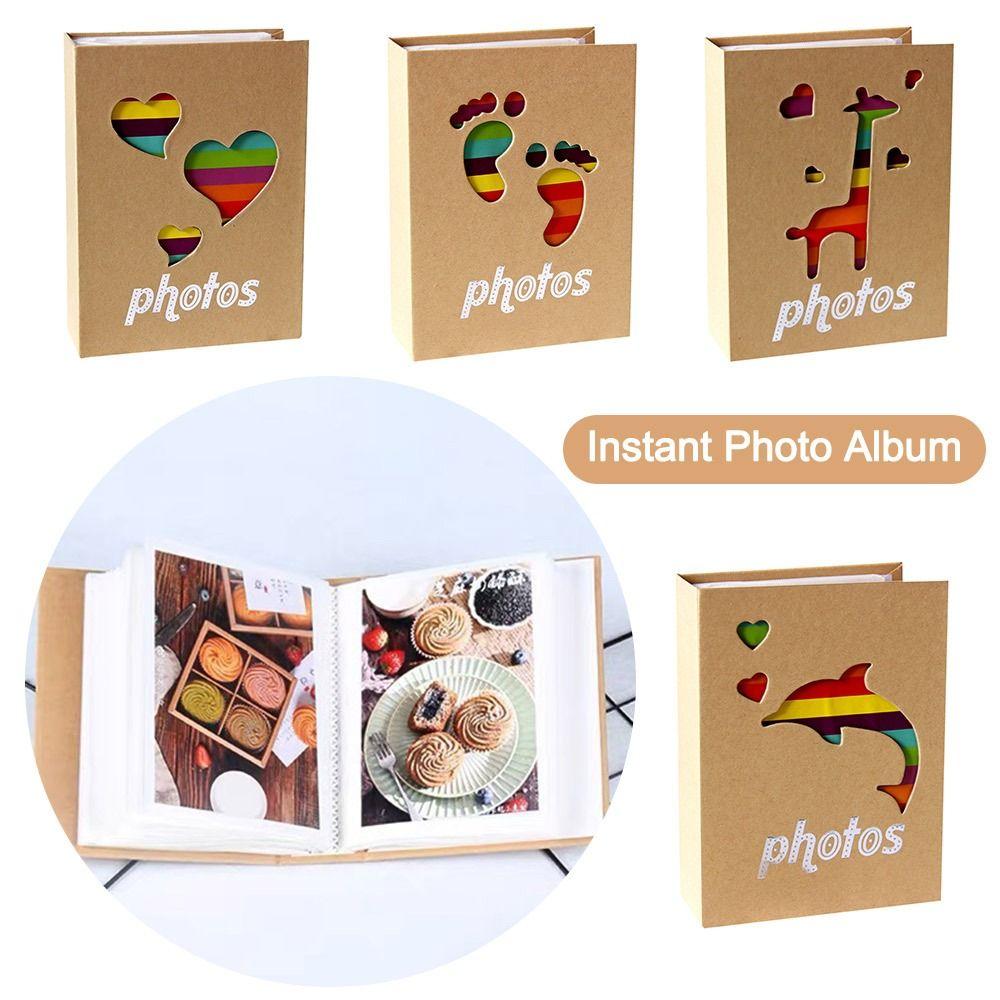 100 карманов для скрапбукинга, фотоальбом, милые фотографии, хранение фотографий, защитный держатель для фотографий