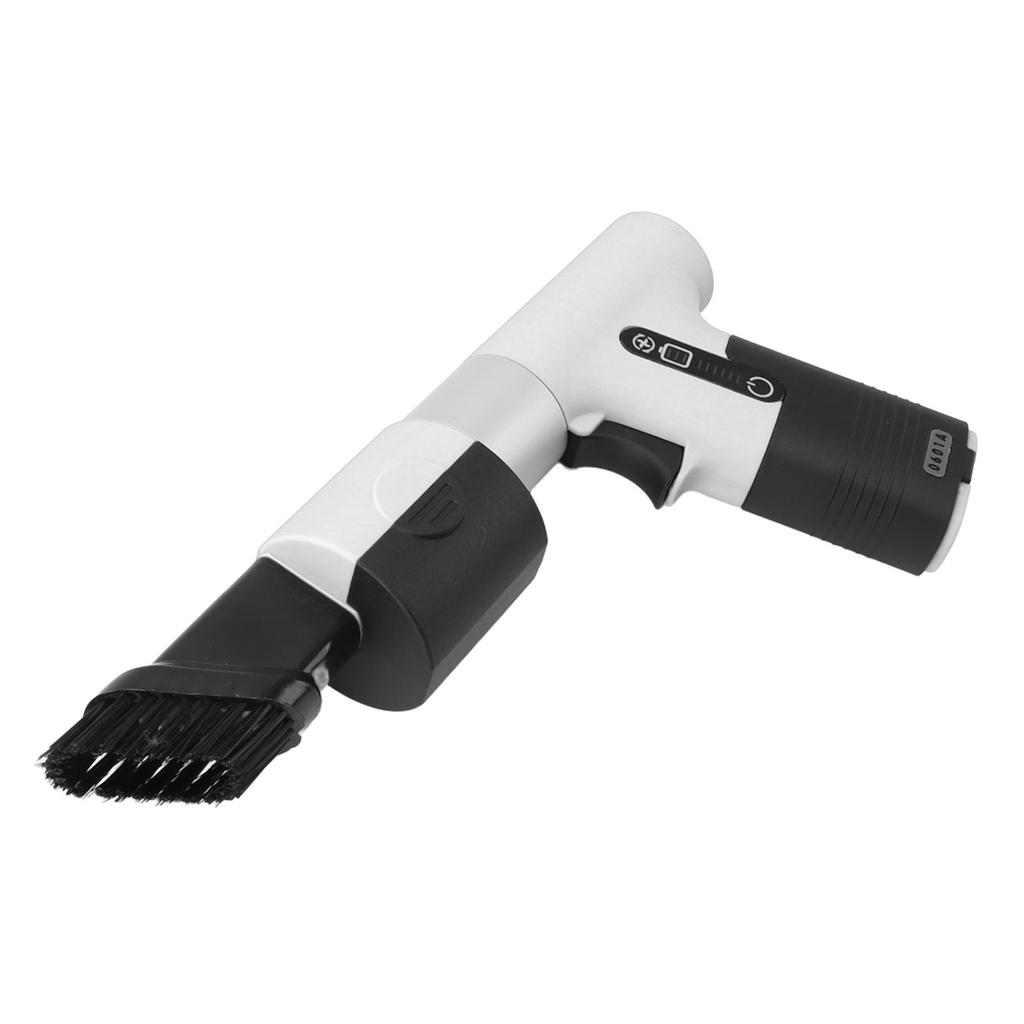 Electric Air Duster Blowing Suctioning Dual Purpose 120000 RPM 3000mAh 3 Gear Adjustable with 2