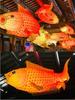 Luminous Fish-Shaped Waterproof Lanterns for Restaurants with Colored Flower Chandelier Lights