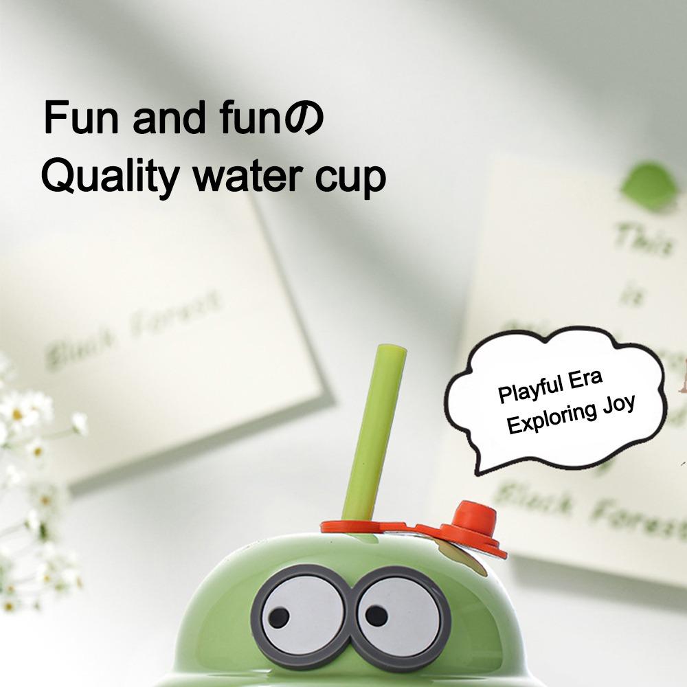 210ml Travel Drink Bottle Bottle Cartoon Cup Cute Straw Cup  Gym