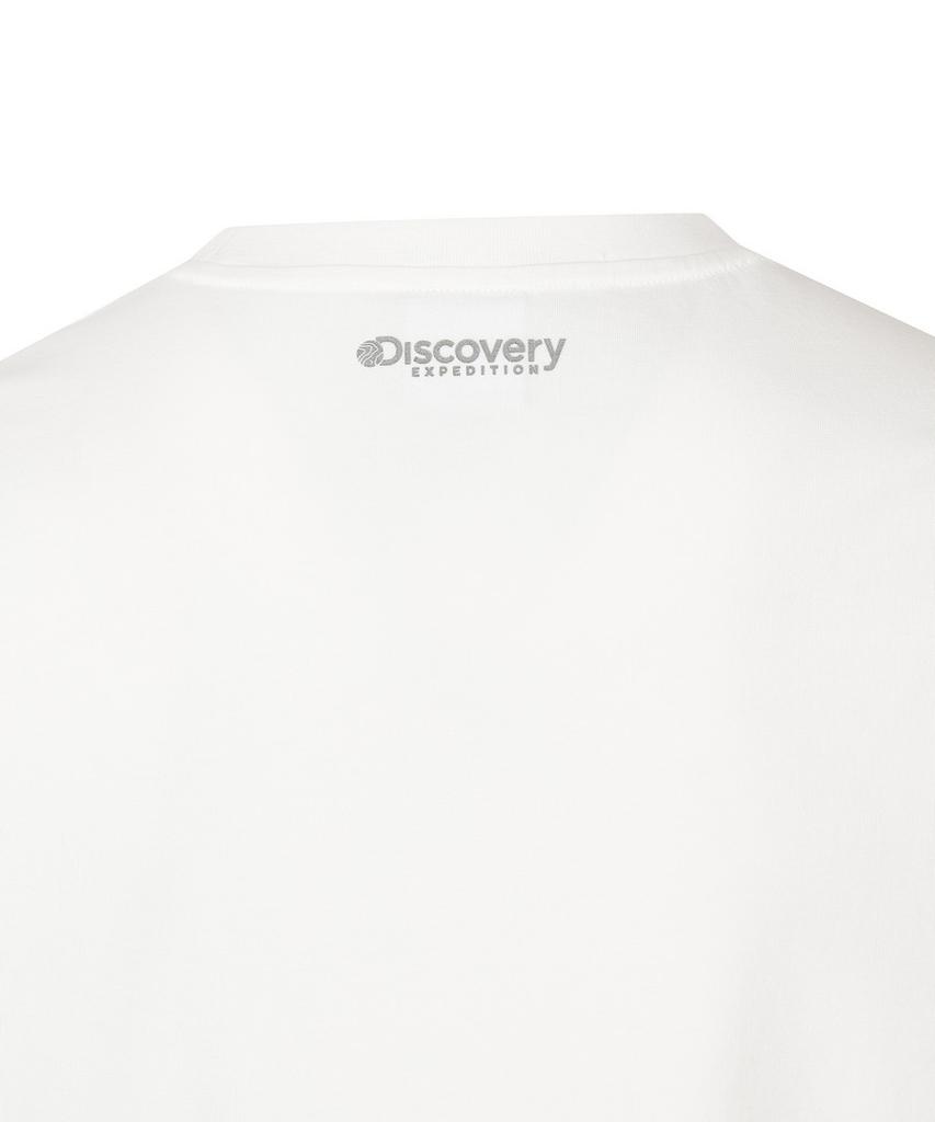 DISCOVERY EXPEDITION Uni Freshvent Футболка с коротким рукавом с надписью-картой (белый)