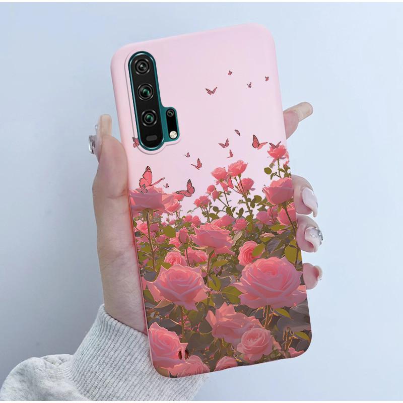 Чехол для Honor 20 Pro Honor20 Pro Задняя сторона Мягкий ТПУ Силиконовый Чехол Милый Мультяшный Панда Чехол для Телефона Для Huawei Honor 20 Pro Coque Funda