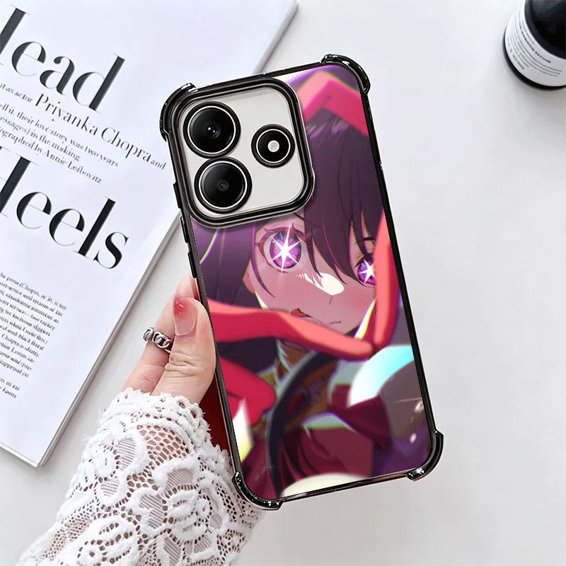 Мягкий чехол для телефона аниме Oshi No Ko для Xiaomi Redmi Note 14 15 Pro Plus 13 12 11S 11T 5G 10 9S 9 С покрытием Защита от падения Fundas